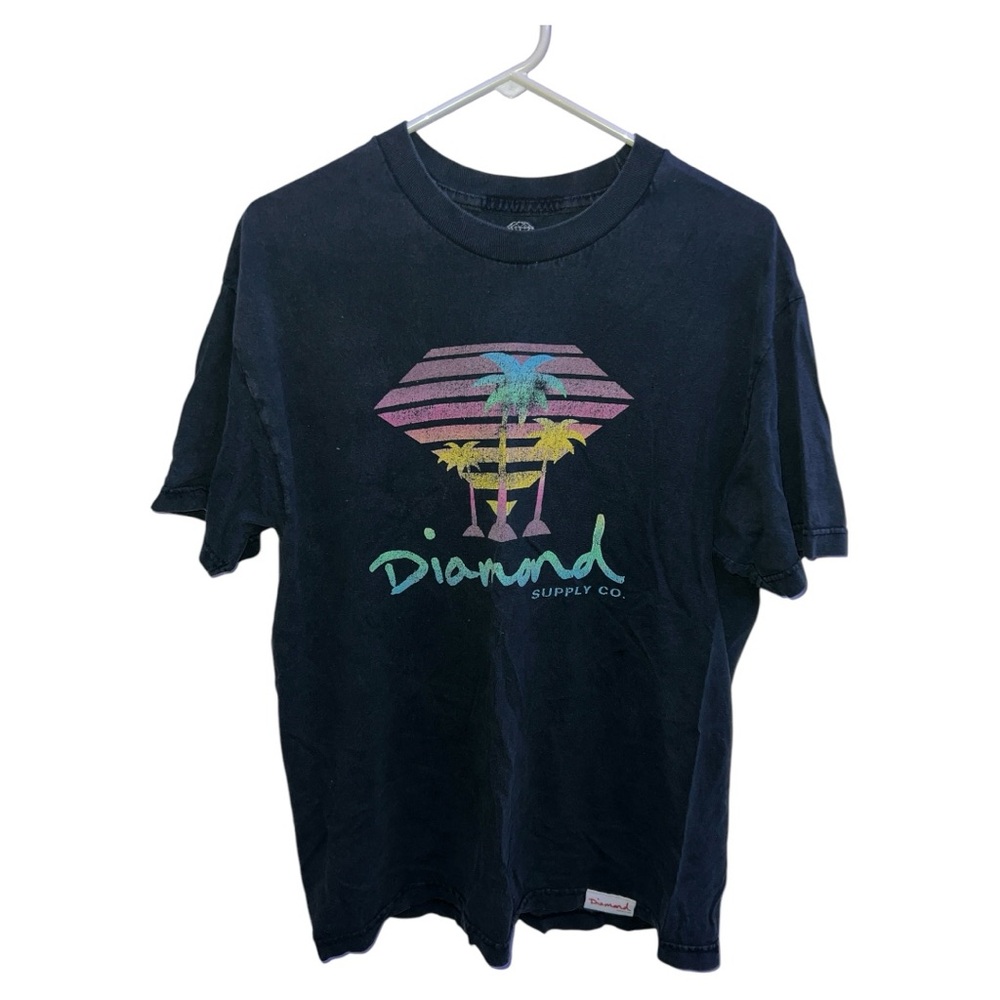Pre-distressed Black Diamond Surf Co T-Shirt